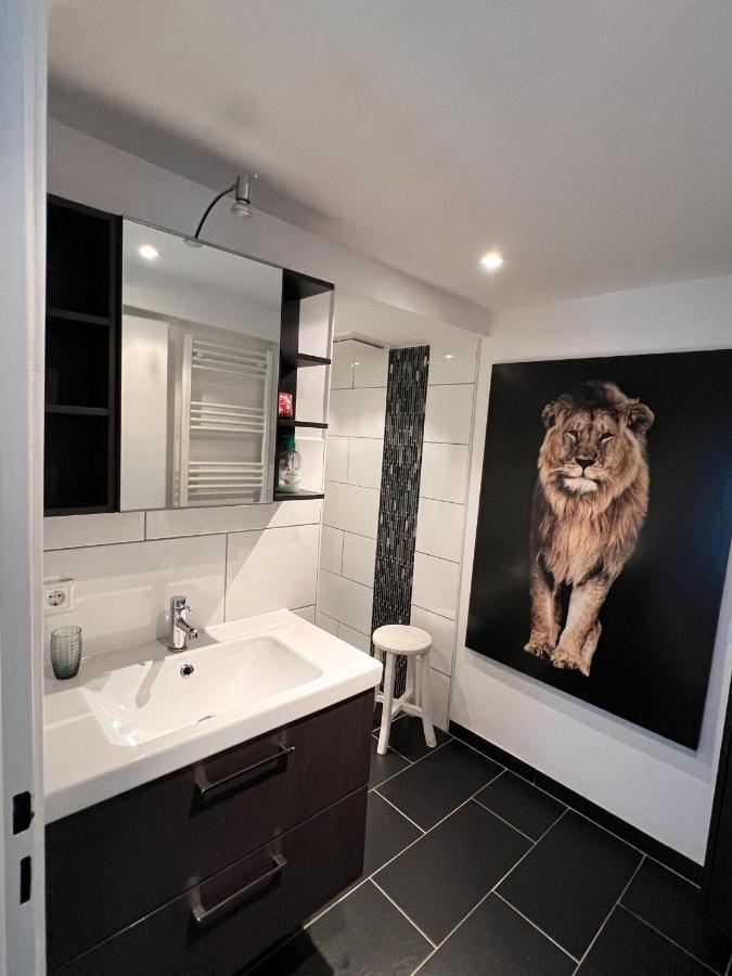 Apartment Hirsch: Wohnung Fuer Die Ganze Familie Mit Disney+ เบราน์ลาเกอ ภายนอก รูปภาพ